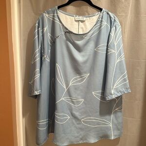 Misslook Blue blouse Size XL